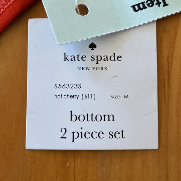 SALE! ♠️NWT: KATE SPADE✨ Ruffle Bandeau Bikini Set - Size Medium - Picture 8 of 15